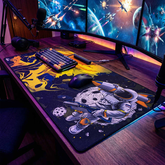 MAZE Yellow Burst Gaming Desk Mat Doha
MAZE Yellow Gaming Mouse Pad Qatar
MAZE Extended Gaming Surface Qatar