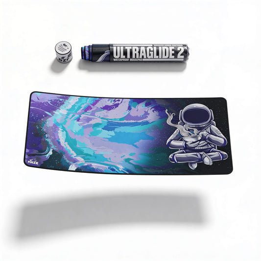 MAZE Astro Violet Gaming Desk Mat Doha