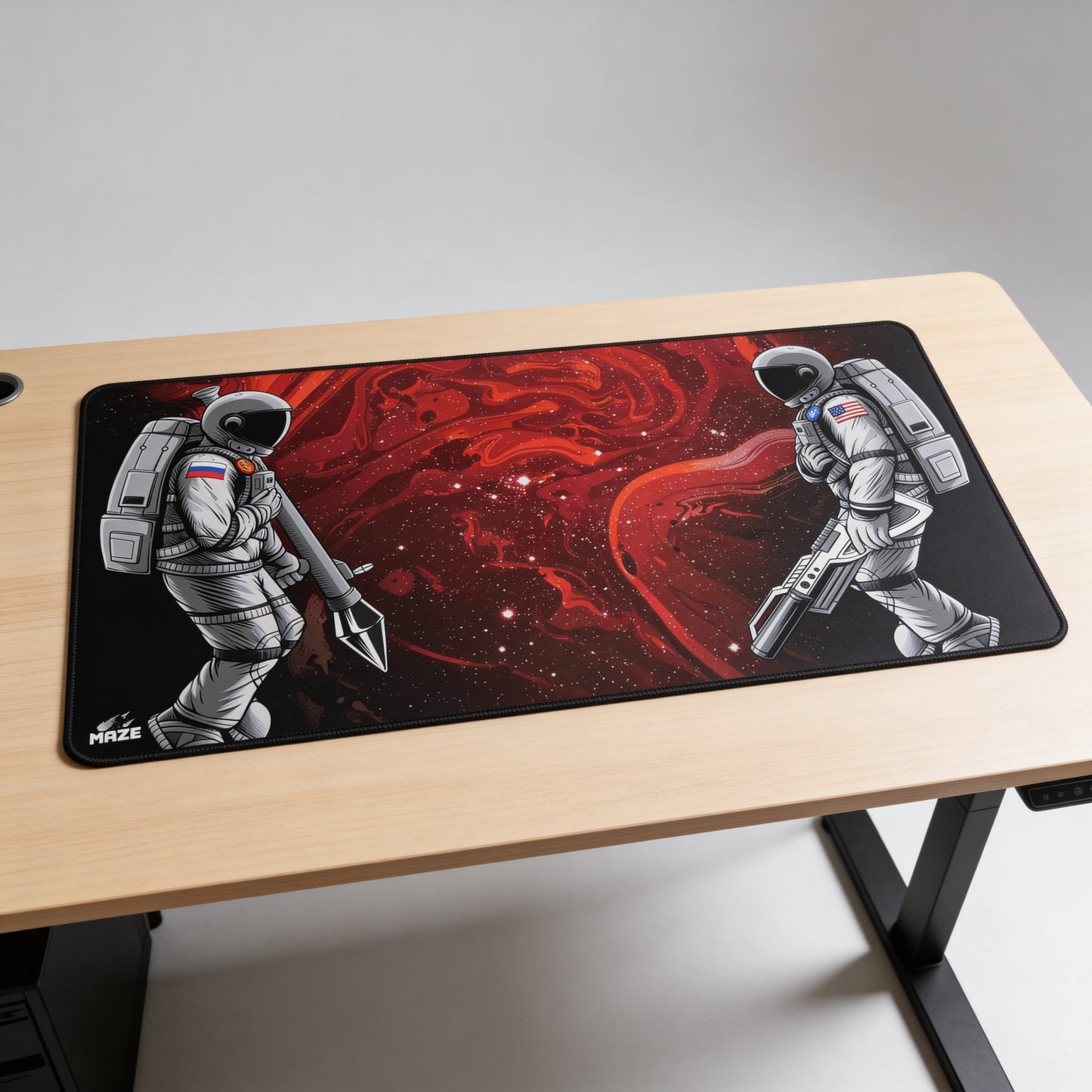 MAZE UltraGlide ASTRO WAR 3XL WaterProof Gaming Mouse Pad