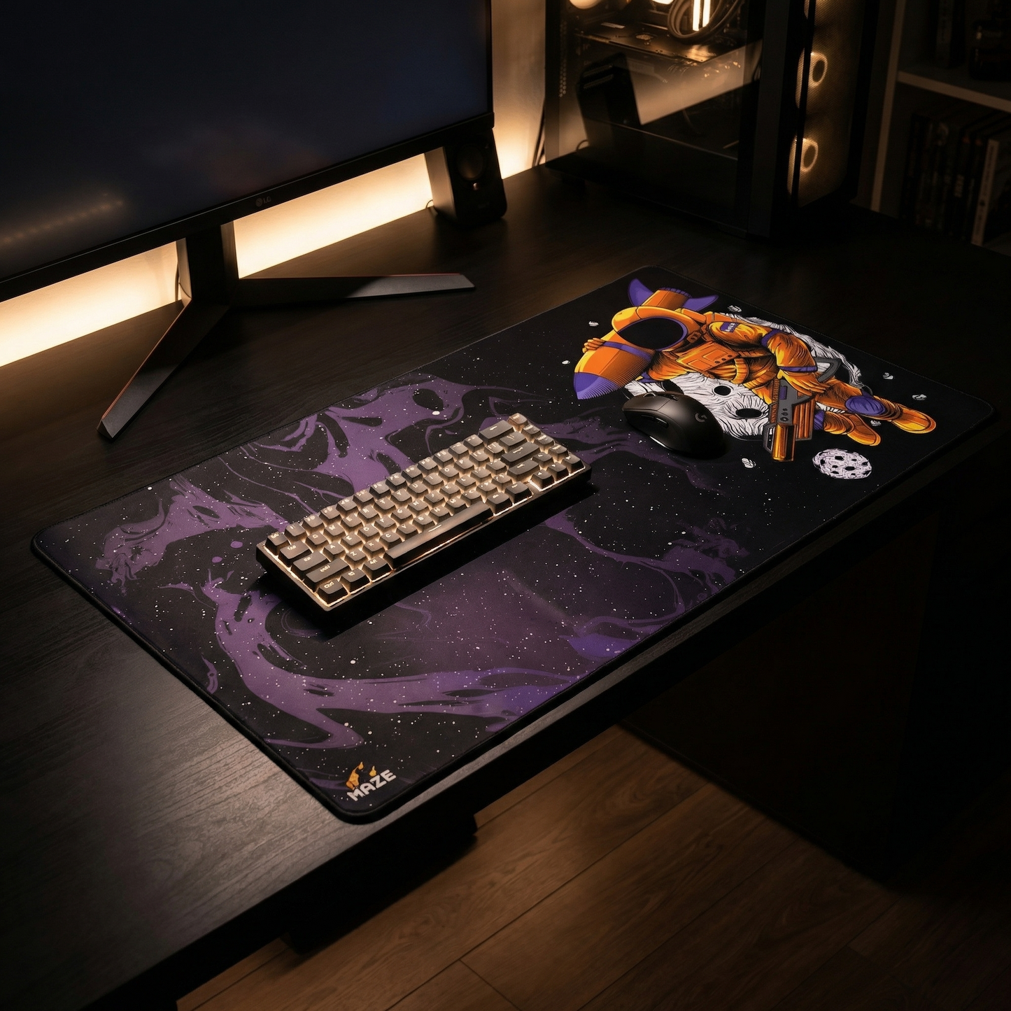 MAZE UltraGlide ASTRO RCT-YP 3XL Waterproof Gaming Mouse Pad