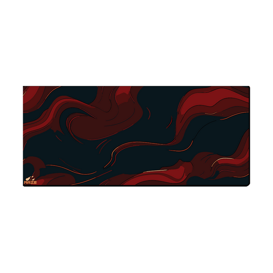 MAZE Light Series – Aether Red 2XL Extended Gaming Mouse Pad