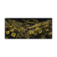 MAZE Light Series– Arcane Yellow Floral 2XL Extended Gaming Desk Mat