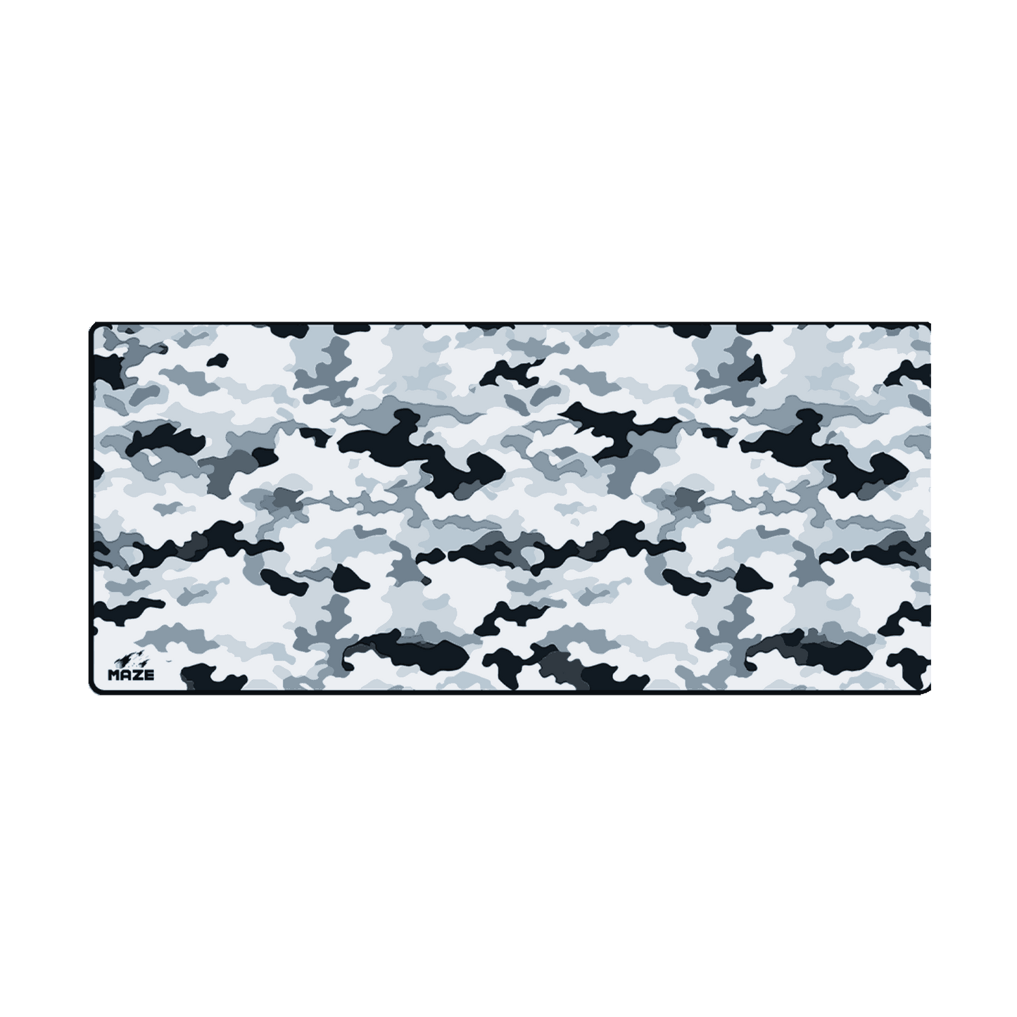 MAZE Light Serie - Arctic Ghost Gaming Mouse Pad – 2XL Extended Desk Mat