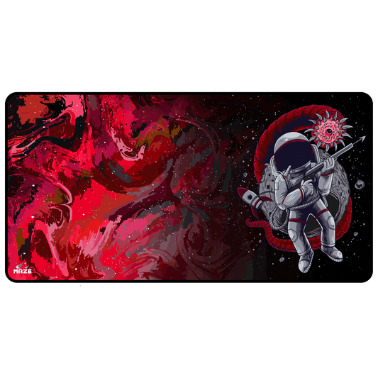 MAZE Ultraglide 2 – Astro CGR-R 2XL Extended Gamers Desk Mat – Qatar