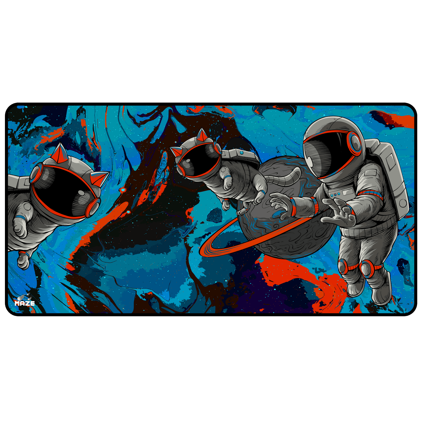 MAZE Ultraglide 2 – Astro PAW-RC 2XL Extended Gamers Desk Mat | Qatar