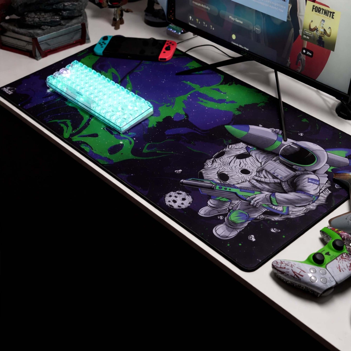 MAZE Neon Green Gaming Mouse Pad Qatar
