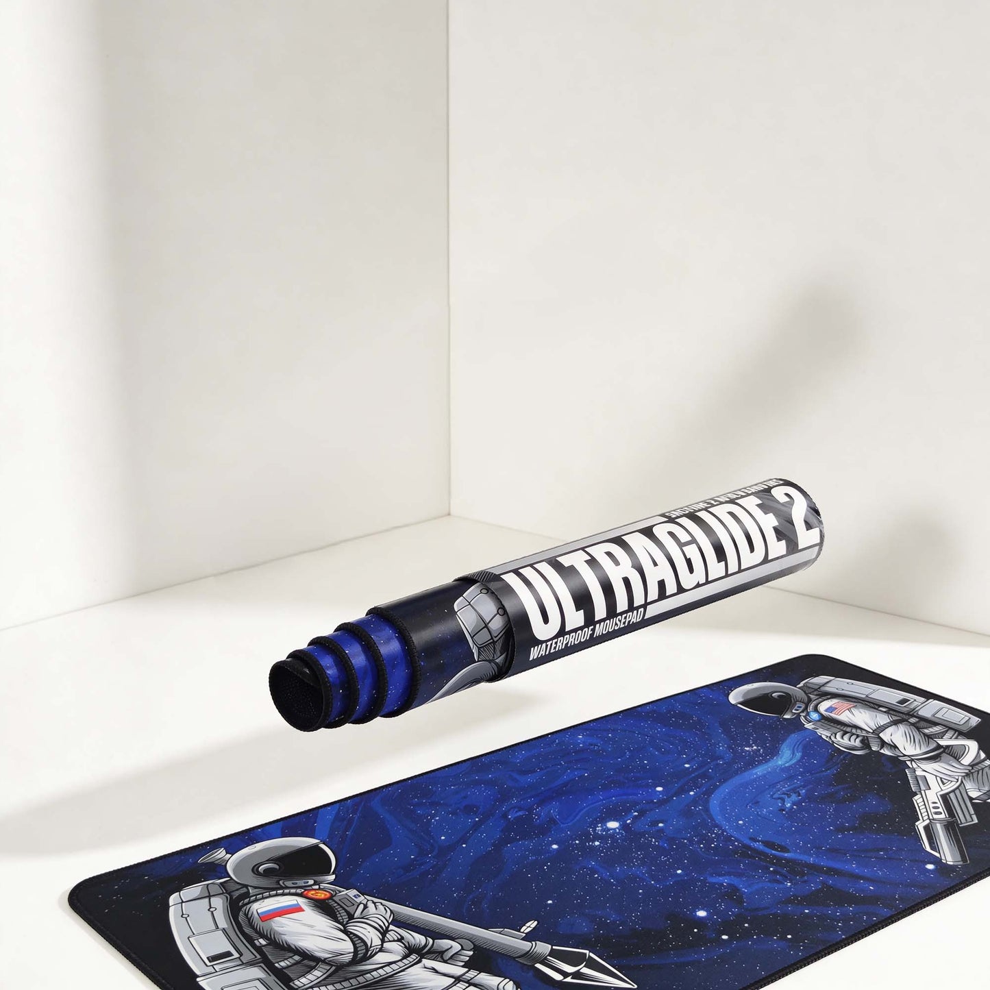 MAZE Ultraglide 2 Astro WAR-BL Blue Stealth 2XL Extended Gamers Desk Mat Qatar