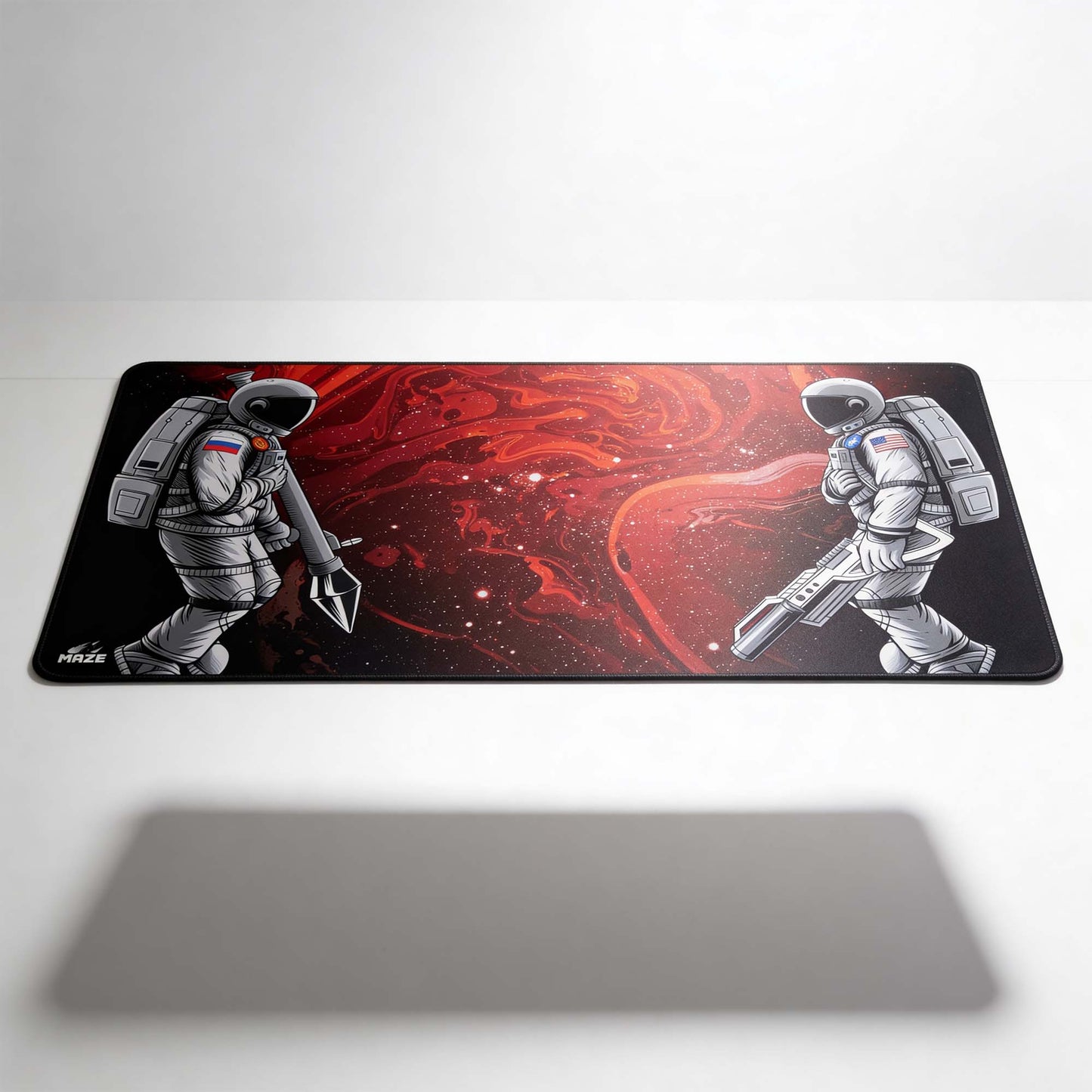 MAZE Ultraglide 2 – Astro WAR-R 2XL Extended Gamers Desk Mat | Qatar