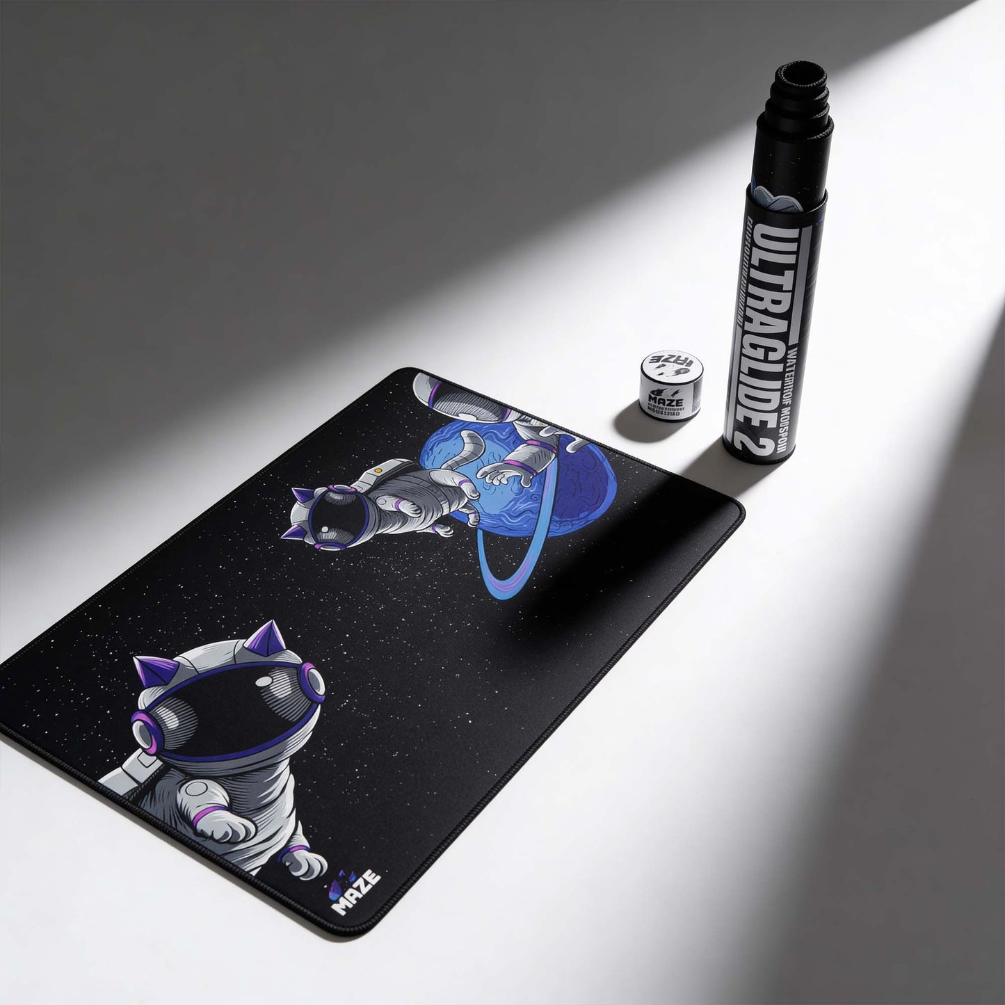 MAZE Ultraglide 2 – Astro PAW-B 3XL Extended Gamers Desk Mat | Qatar