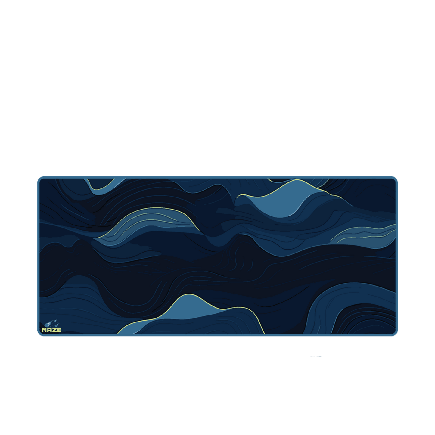 MAZE Light serie – Aura BL 2XL Extended Gaming Desk Mat