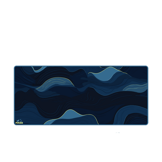 MAZE Light serie – Aura BL 2XL Extended Gaming Desk Mat