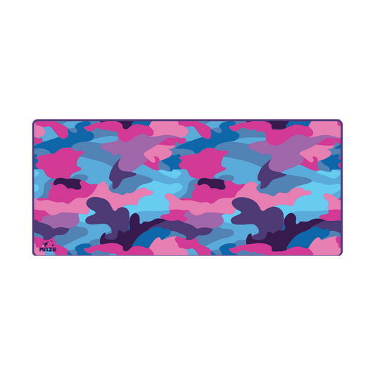MAZE Light Series – Bloom Fusion 2XL Extended Gaming Desk Mat