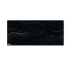 MAZE Light Series – Gold Waves 2XL Extended Gaming Desk Mat