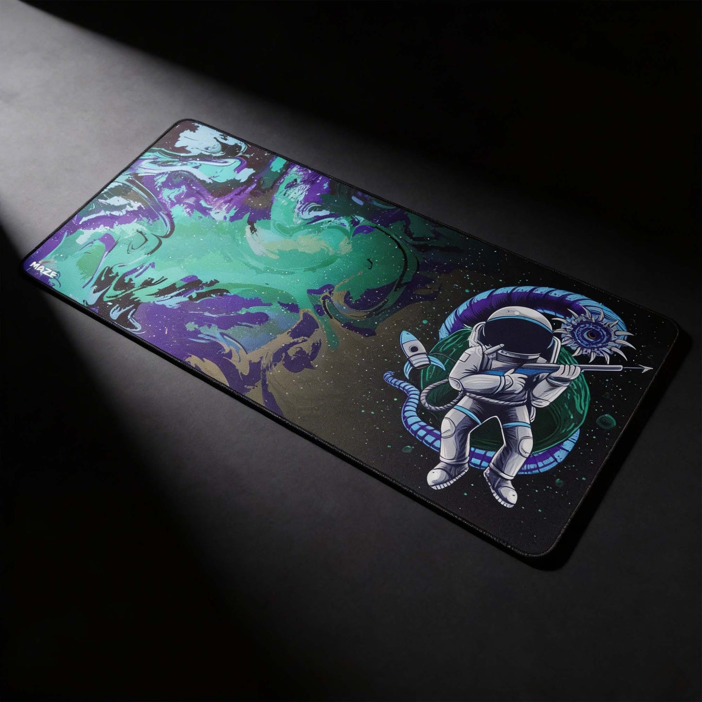MAZE Ultraglide 2 | Astro CGR-GB 2XL Extended Gamers Desk Mat - Qatar
