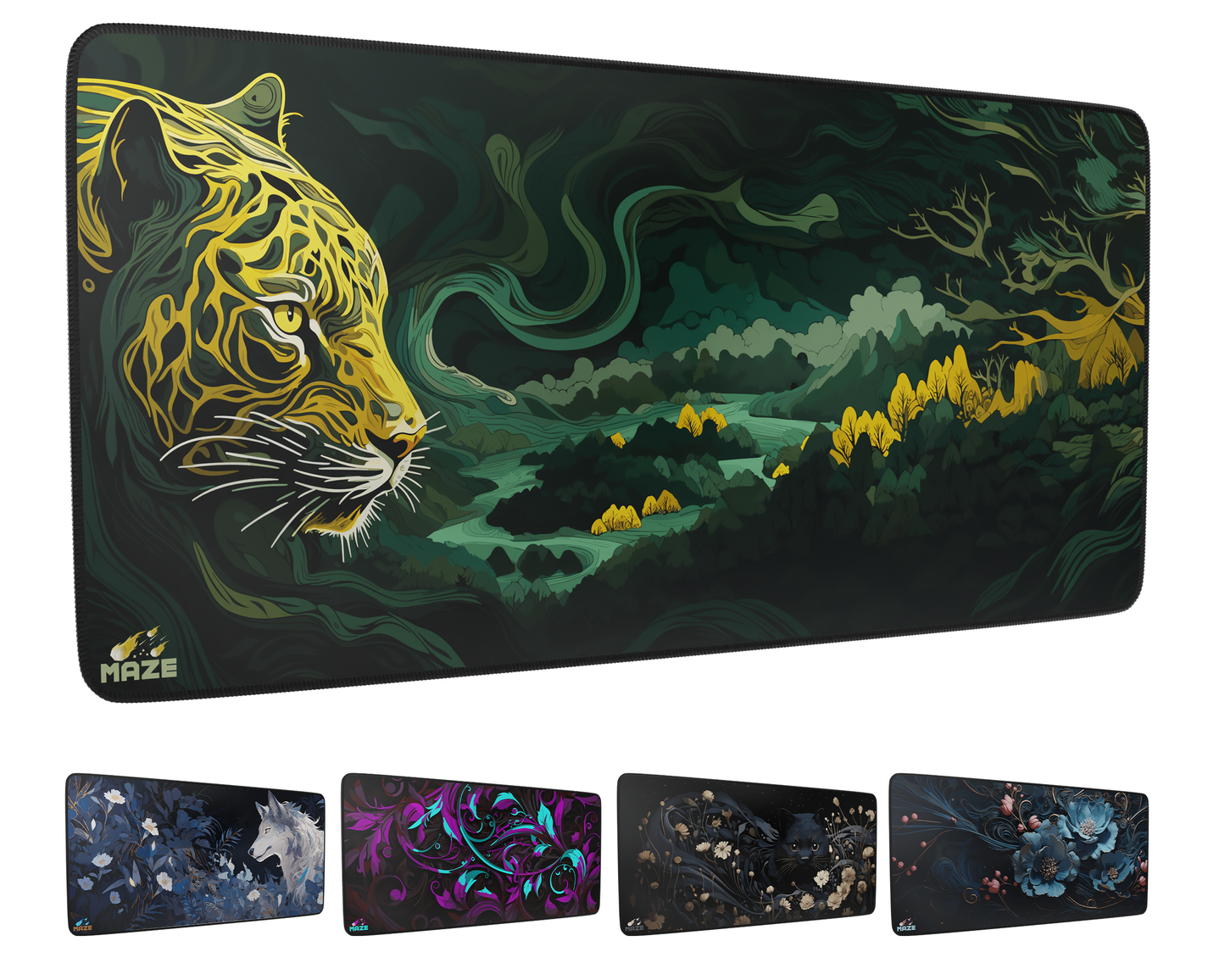 MAZE Lumiraze YG Extended Gaming Desk Mat