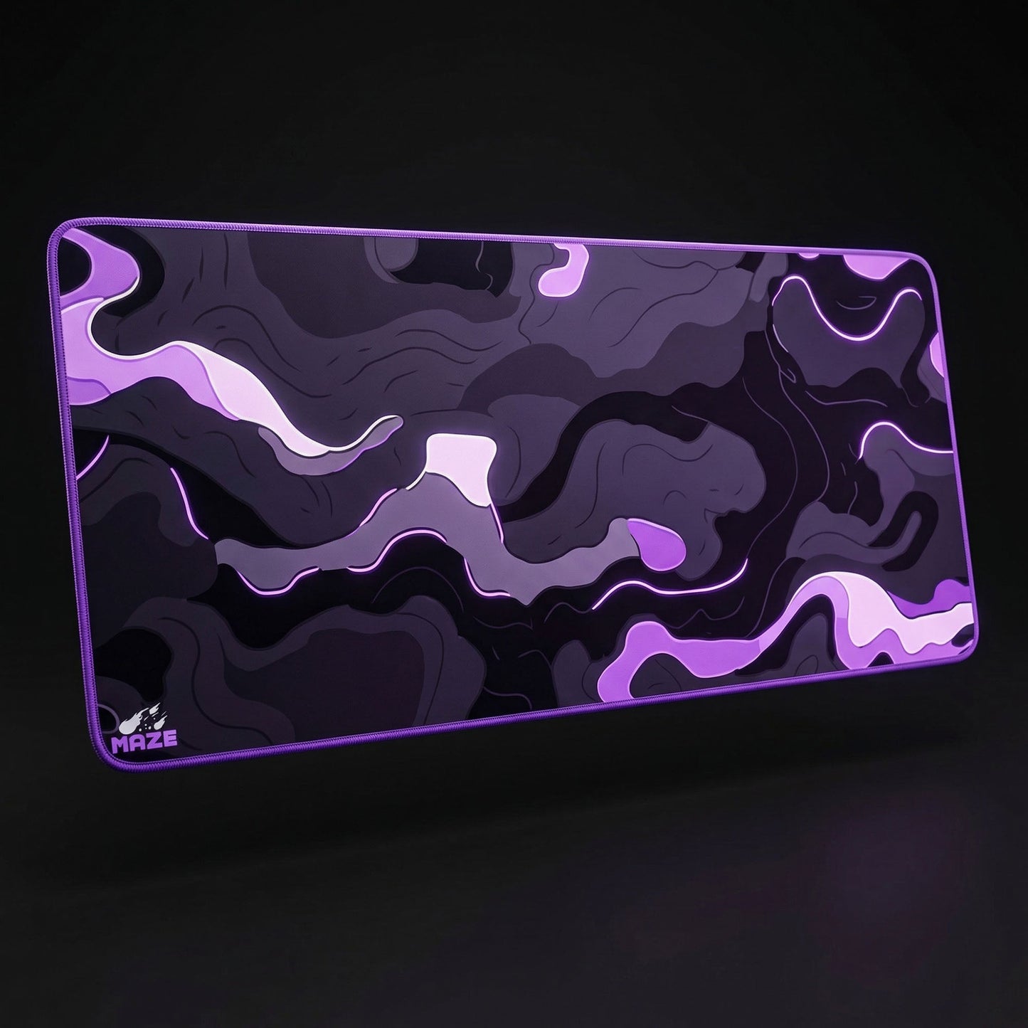 MAZE Light Series – Armatic bp 2XL Extended Gaming Desk Mat