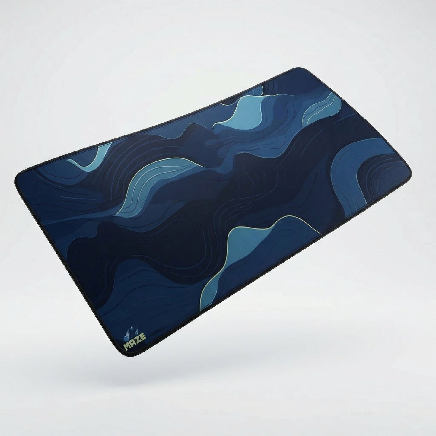 MAZE Light serie – Aura BL 2XL Extended Gaming Desk Mat