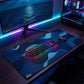 MAZE Light serie – Aura BL 2XL Extended Gaming Desk Mat