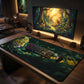 MAZE Light Series Floral-CLB 2XL extended gaming desk mat blue floral design