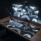 MAZE Light Series Monochrome Gaming Mouse Pad – 2XL Extended Desk Mat