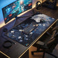 MAZE Winter Wolf B Extended Gaming Desk Mat