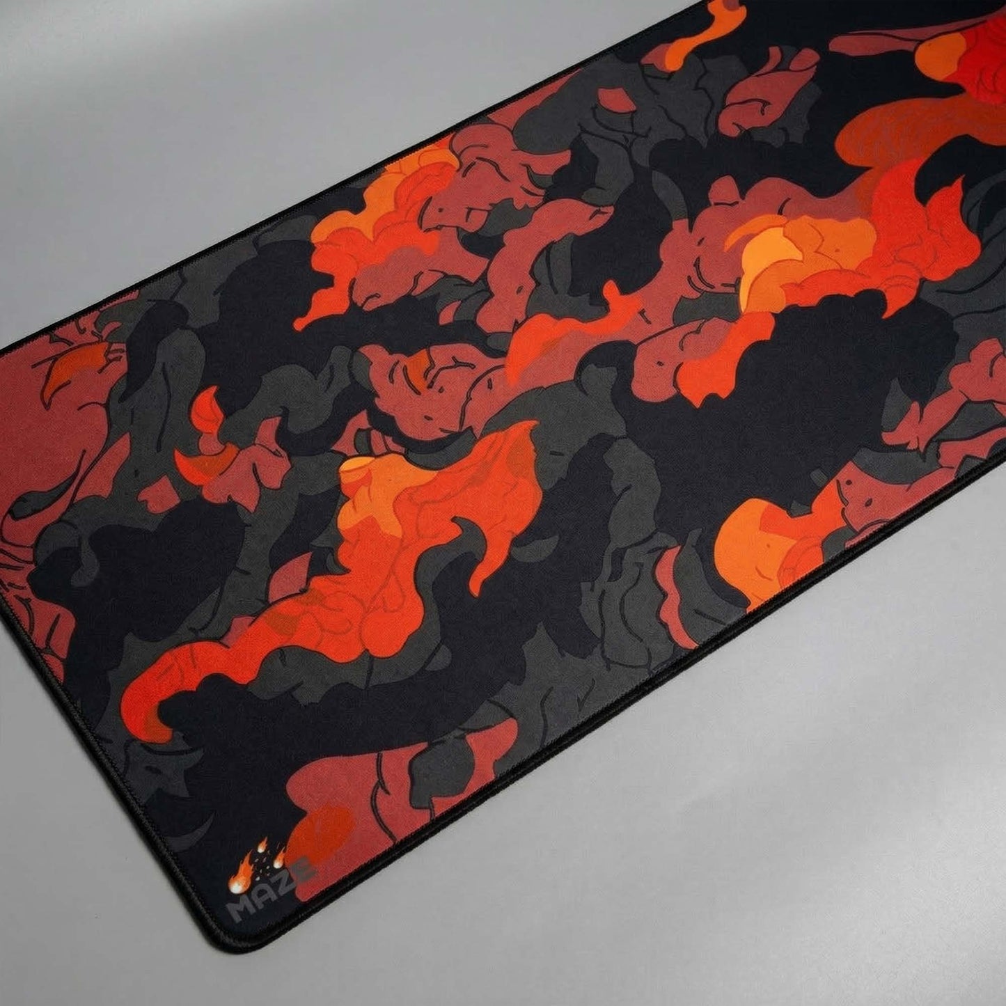 MAZE Light Series – CLOUDY R 2XL Extended Gaming Desk Mat