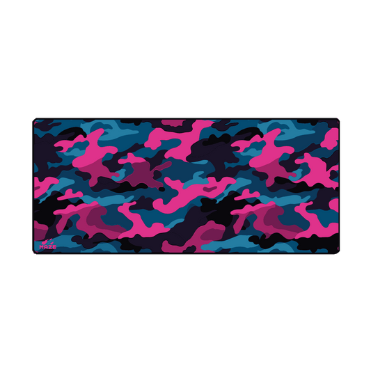 MAZE Light Series – Magenta PCB 2XL Extended Gaming Desk Mat