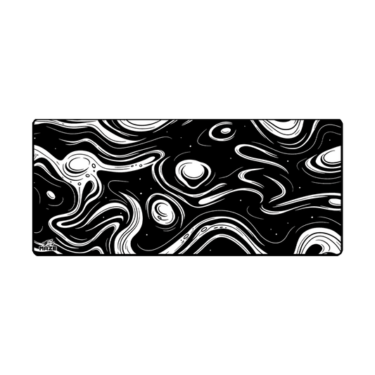 MAZE Light Series Monochrome Gaming Mouse Pad – 2XL Extended Desk Mat