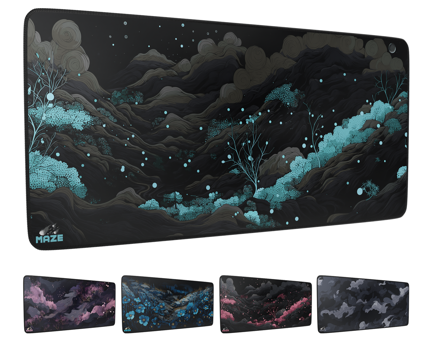MAZE Nebulous BC Extended Gaming Desk Mat