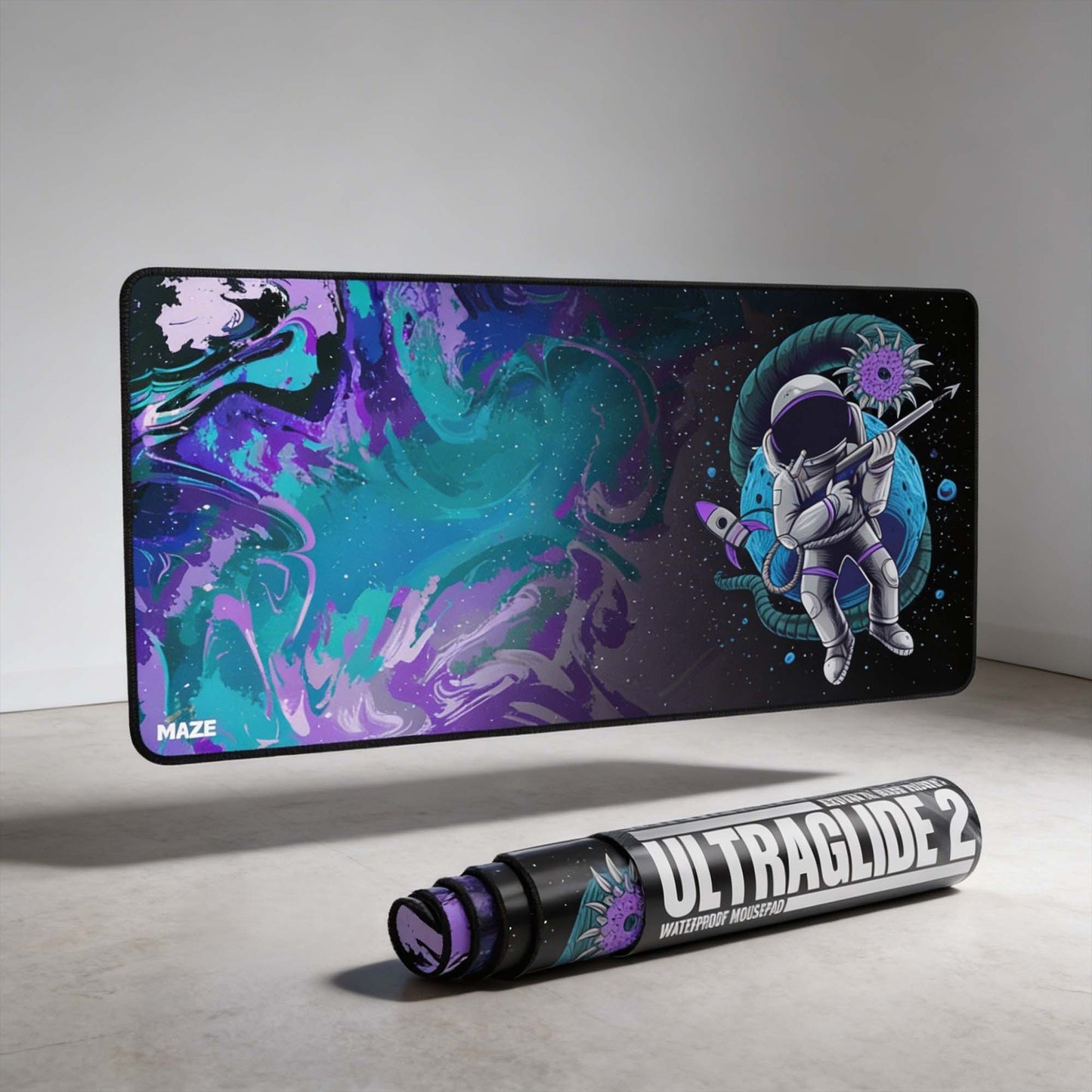 MAZE Ultraglide 2 – Astro CGR-GP2 2XL Extended Gamers Desk Mat