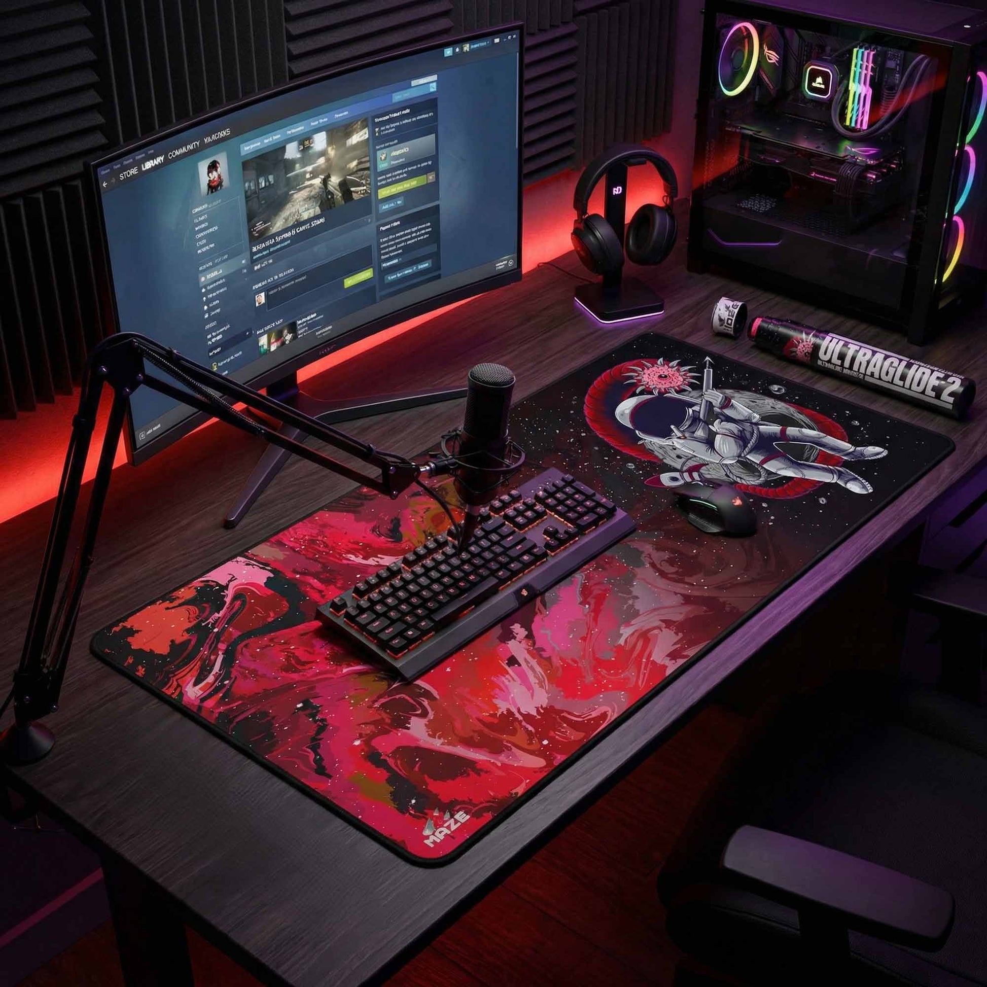 MAZE Extended Gaming Surface Qatar