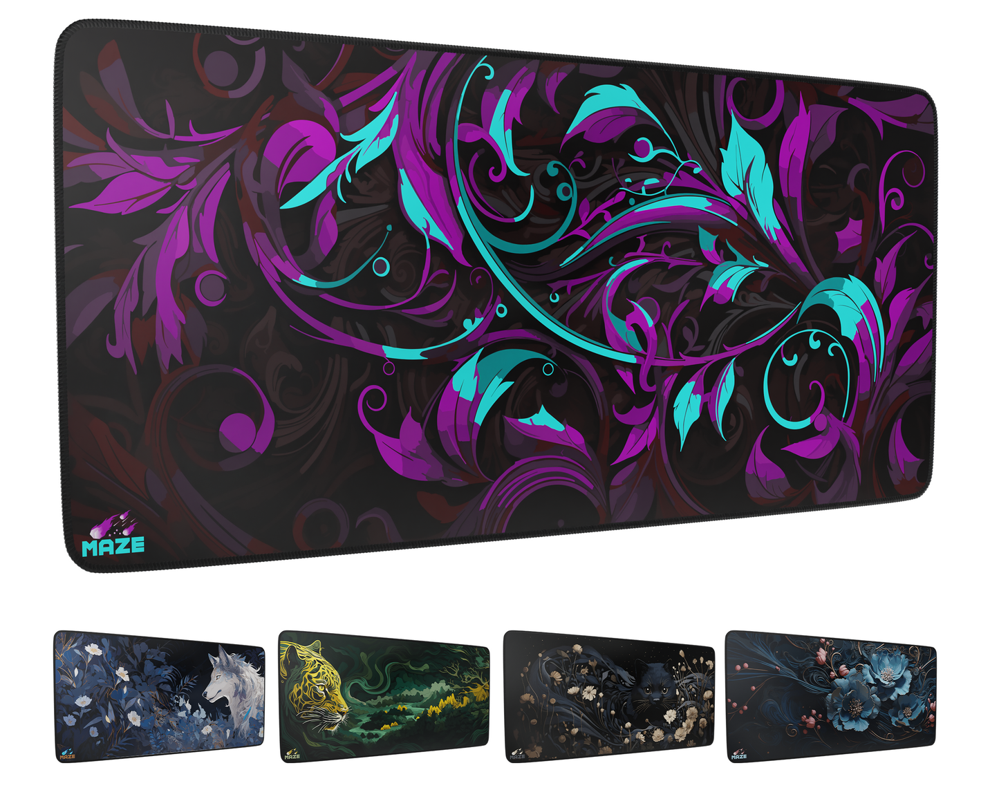 MAZE Ridge CPB Extended Gaming Desk Mat