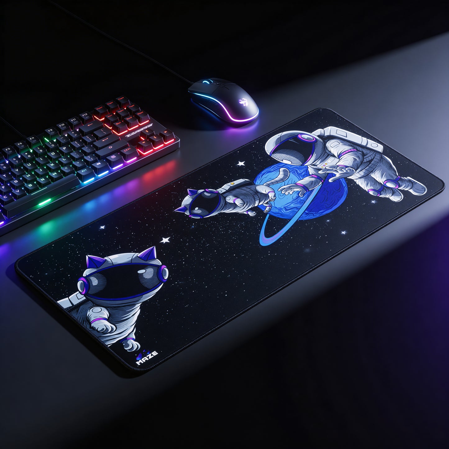 MAZE UltraGlide ASTRO PAW-B WaterProof Gaming Mouse Pad