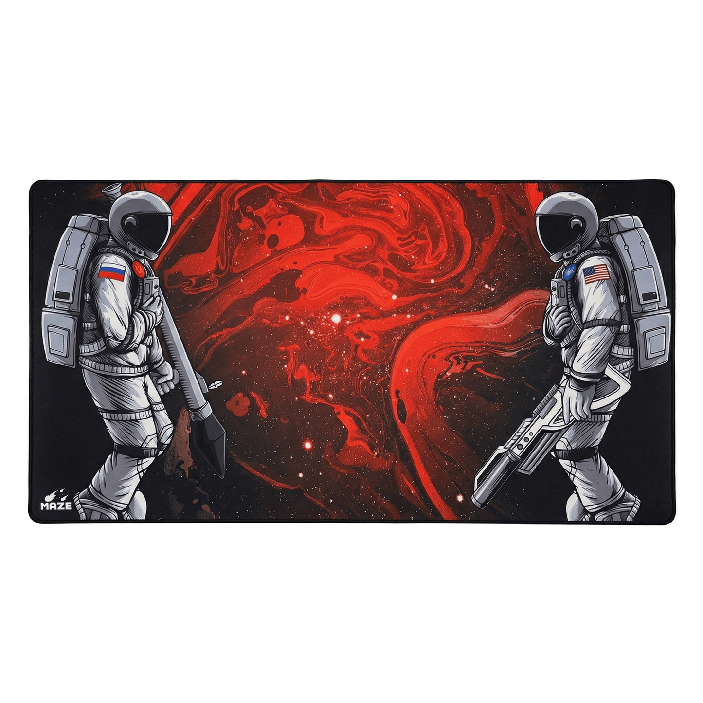 MAZE UltraGlide ASTRO WAR 3XL WaterProof Gaming Mouse Pad