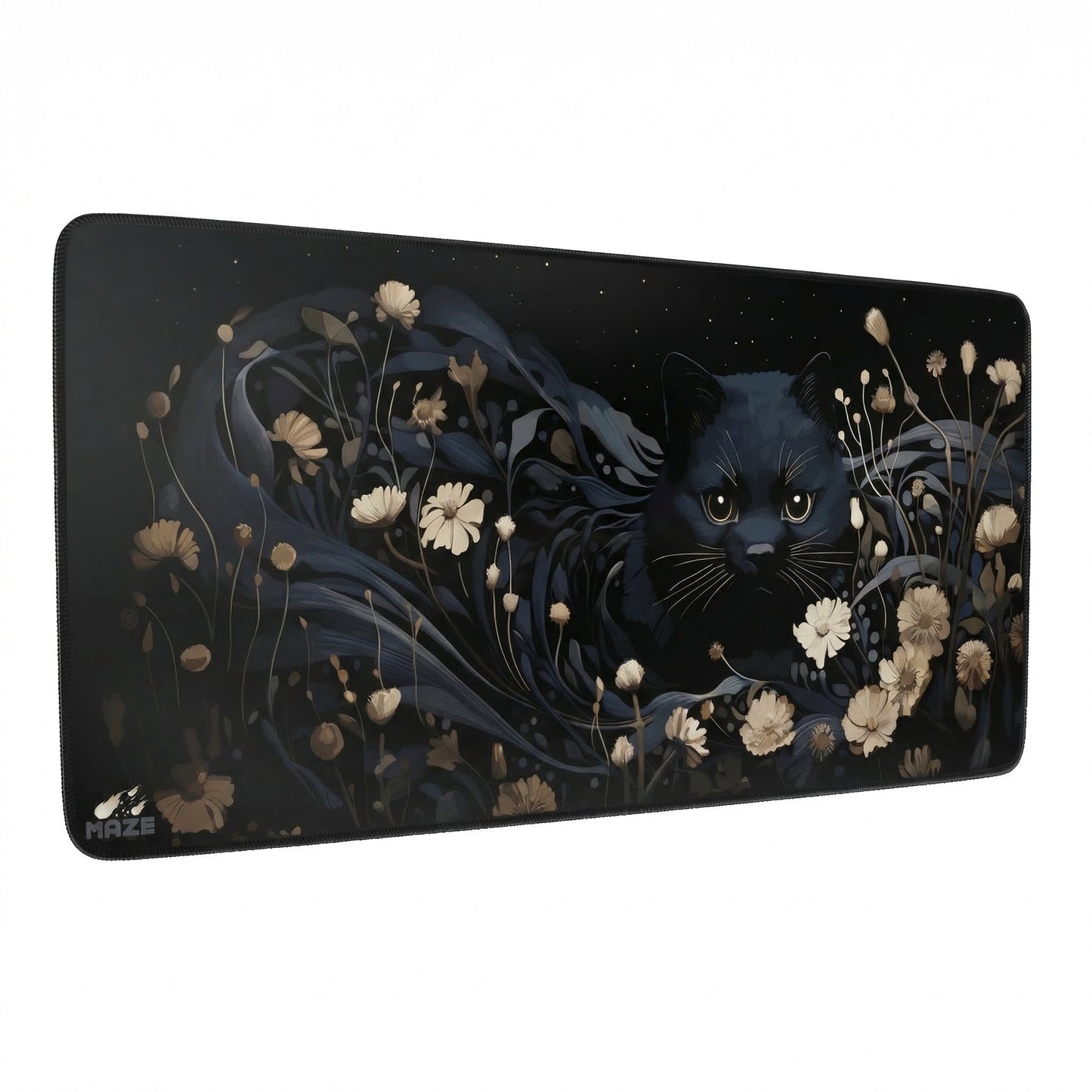 MAZE Light Series  – Forest Cat 2XL Extended Gaming Desk Mat