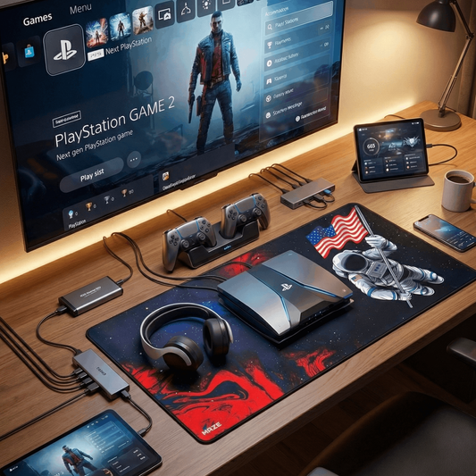 MAZE UltraGlide ASTRO USA WaterProof Gaming Mouse Pad