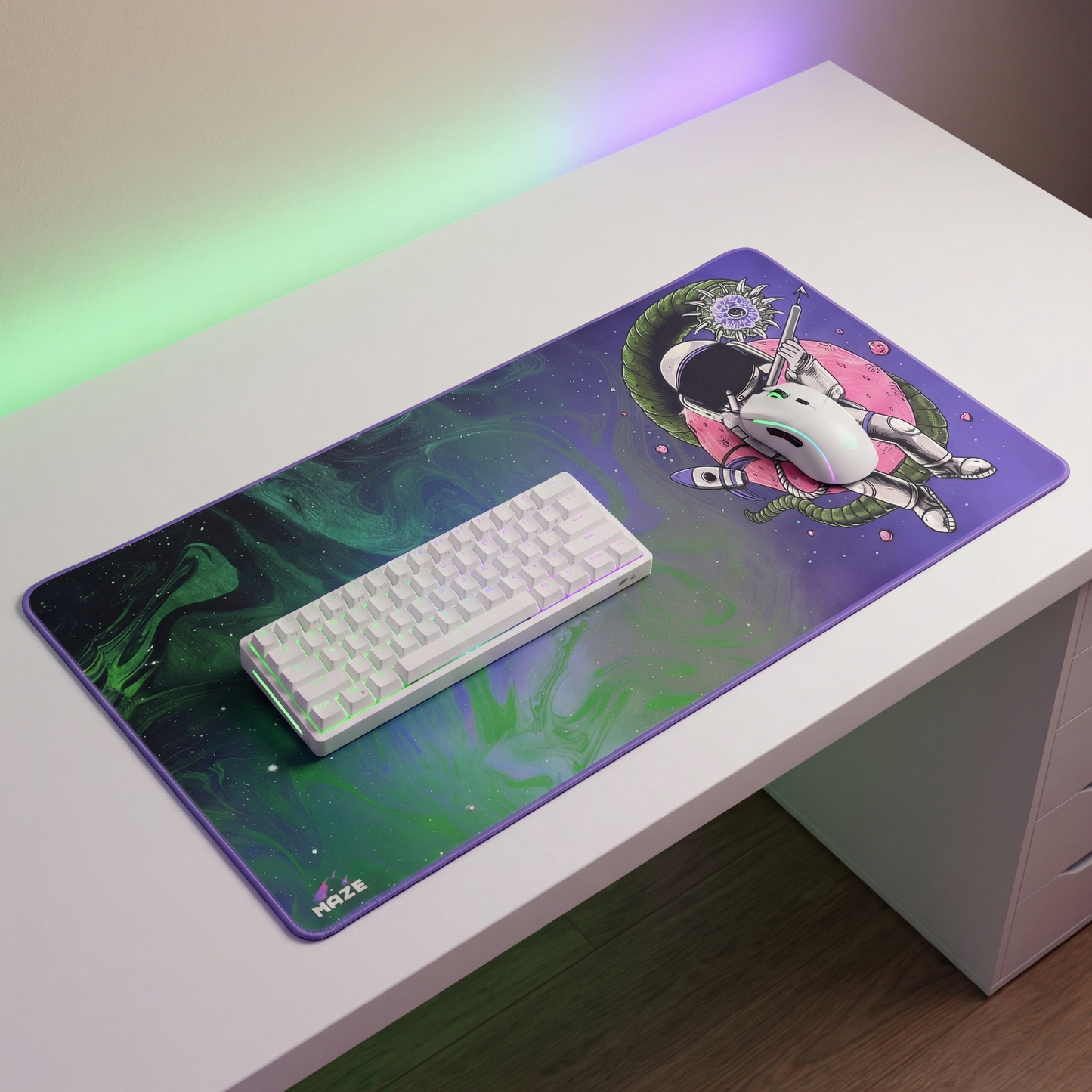 MAZE UltraGlide ASTRO CGR-GP WaterProof Gaming Mouse Pad