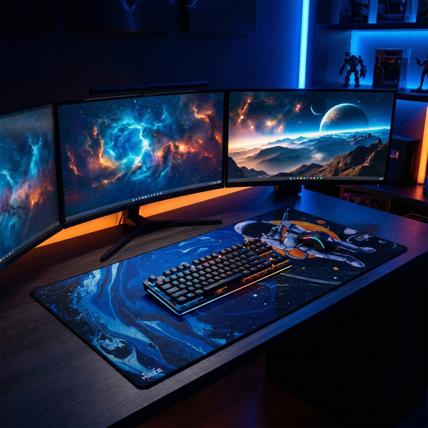 MAZE UltraGlide ASTRO CGR-BB WaterProof Gaming Mouse Pad 3XL